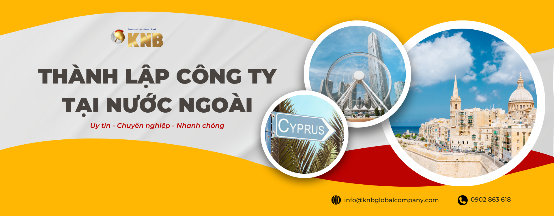 KNB dịch vụ thành lập công ty tại nước ngoài